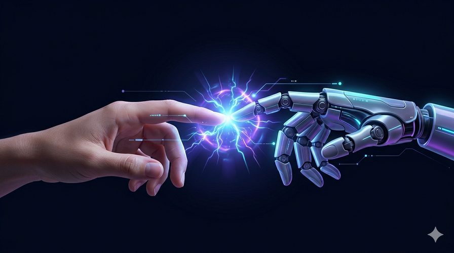 Human and AI Working Together